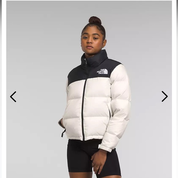 The North Face Jackets & Blazers - North face Nuptse white gardenia puffer